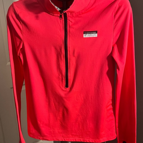 Victoria's Secret PINK Vibrant Orange-Red Top - Picture 2 of 5